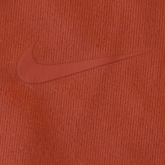 Nike Tee Womens Orange Dri Fit Short Sleeved T Shirt - Picture 8 of 9